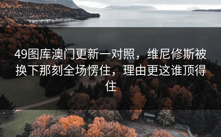 49图库澳门更新一对照，维尼修斯被换下那刻全场愣住，理由更这谁顶得住